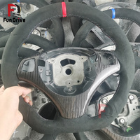 Volant en cuir personnalisé pour BMW Série E avec fibre de carbone pour BMW E81 E87 E82 E88 E21 E30 E36 E46 E90 E91 E92 E93 E28 E34 E39 E60