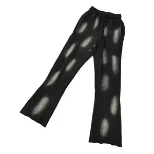 फ्लेयर पैंट महिलाओं के लिए कैजुअल स्लिम फिट ट्राउजर मल्टी कलर ऊनी स्टैक्ड पैंट नवीनतम स्टाइल लंबी आस्तीन वाली फ्लेयर पैंट