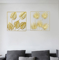 Métal Simple créatif or nordique luxe moderne décoration murale autres décorations de décoration intérieure pour la maison