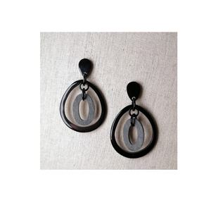 Buffalo Horn <b>Earrings</b> Horn Plated Cow Horn Drop <b>Earrings</b> for Ladies for Pair Piece and Handmade Use for Selling - Product Image 2