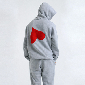 2024 survêtement évasé deux pièces personnalisé pour hommes vêtements décontractés empilés avec votre logo de conception taille XL pour l'hiver - Product Image 4