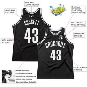 Nueva llegada al por mayor todos los equipos de baloncesto Jersey de alta calidad bordado cosido Logo hombres Camiseta deportiva Jerseys - Product Image 2