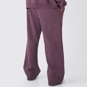 กางเกงวอร์มผู้ชายสไตล์อเมริกันแบบใหม่ ปรับเอวได้ ผ้าฝ้ายเรียบง่าย สตรีทแวร์ ไอเทมจำเป็นสำหรับการออกกำลังกายส่วนล่าง วิ่งจ๊อกกิ้ง - Product Image 3