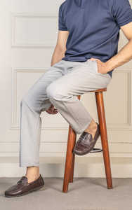 Pantalones de Hombre MOLSON SPORTS 100% Algodón, Nuevo Diseño, Pantalones de Diseñador con Frente Plano y Cintura Media, Servicio OEM, para Exteriores - Product Image 3