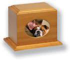 Urnas de cremación de madera hechas a mano de estilo americano para cenizas de gatos y perros Urnas funerarias modernas para dueños de mascotas al por mayor - Product Image 1