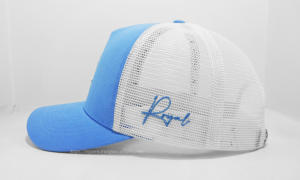 Casquette de camionneur confortable en coton à 5 panneaux de l'usine du Vietnam Chapeau de sport de style hip-hop à broderie personnalisée pour le cyclisme Design innovant - Product Image 3