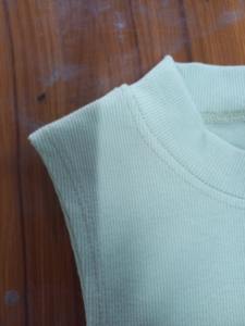 2022 New Arrival Ladies Tank <b>Tops</b> Casual Solid Color Breathable Eco-Friendly Summer Knitted Regular Length Women - Product Image 3