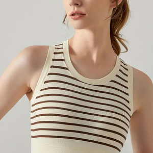 Cómodo Sujetador deportivo sin costuras de alto impacto para mujer Alto soporte y transpirable para correr y gimnasio - Product Image 6