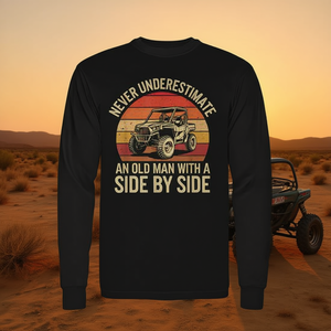 ¡Poder de los Ancianos! Camiseta Vintage de Manga Larga con Diseño Promocional Elegante - Product Image 3