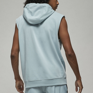 เสื้อฮู้ดแขนกุดผ้าคอตตอนแบบ100% แห้งเร็วสำหรับเล่นยิมฟิตเนสลำลองพิมพ์ลายฤดูร้อนออกแบบได้ตามที่ต้องการ - Product Image 4