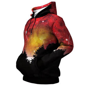 Pull-Over facile à porter confortable coupe décontractée sweats à capuche de sublimation pour hommes à vendre à prix raisonnable - Product Image 2