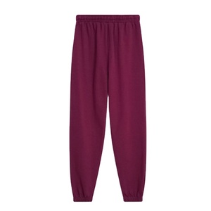 Pantalon d'hiver en molleton de coton personnalisé, coupe droite, poches latérales, style streetwear tendance, vente en gros, vêtement décontracté - Product Image 2