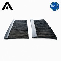 Passe-câble ignifuge UL94-V0 pour brosse de gestion des câbles de rack de serveur Rittal / Schneider