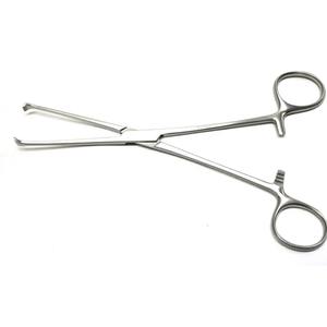 Pince à tissus Allis 6 ", 4x5 dents, pince de maintien de tissu d'instruments chirurgicaux en acier inoxydable de haute qualité - Product Image 1