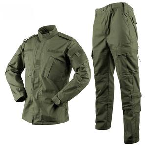 Vêtements tactiques d'hiver vert olive personnalisés avec logo, uniformes d'entraînement en plein air pour hommes, camouflage, respirant - Product Image 1