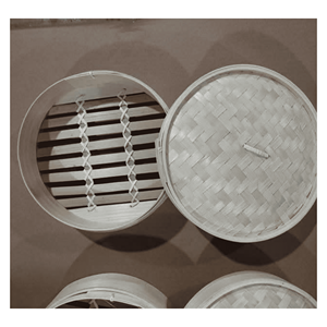 <b>Bamboo</b> Steamer <b>Bamboo</b> material steamer basket for steaming buns rice cakes and meal prep Vietnam origin - Product Image 3