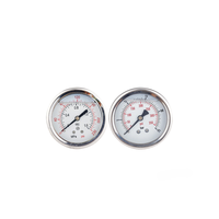 High-Accuracy Brass Water Pressure Gauge Industrial Grade Brass Pressure Gauges