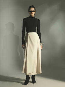 Camiseta sin Mangas Elegante y Minimalista de Alta Costura para Mujer, de Lana Ecológica Elástica, Servicio ODM - Product Image 2