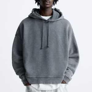 Sudadera Gruesa y Pesada con Capucha, Hombros Caídos, Unisex, 430 g/m², Logotipo Personalizado, Felpa Francesa, 100% Algodón, Invierno, Ecológica, Regular - Product Image 4