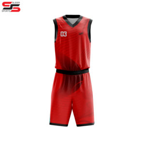 Bajo MOQ Uniformes de baloncesto personalizados Conjunto Ropa deportiva Uniforme de baloncesto transpirable - Product Image 5
