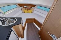 Kinocean Yacht de croisière haute vitesse de 24 pieds, nouvelle conception, en aluminium, avec toit rigide et moteur, pour usage professionnel