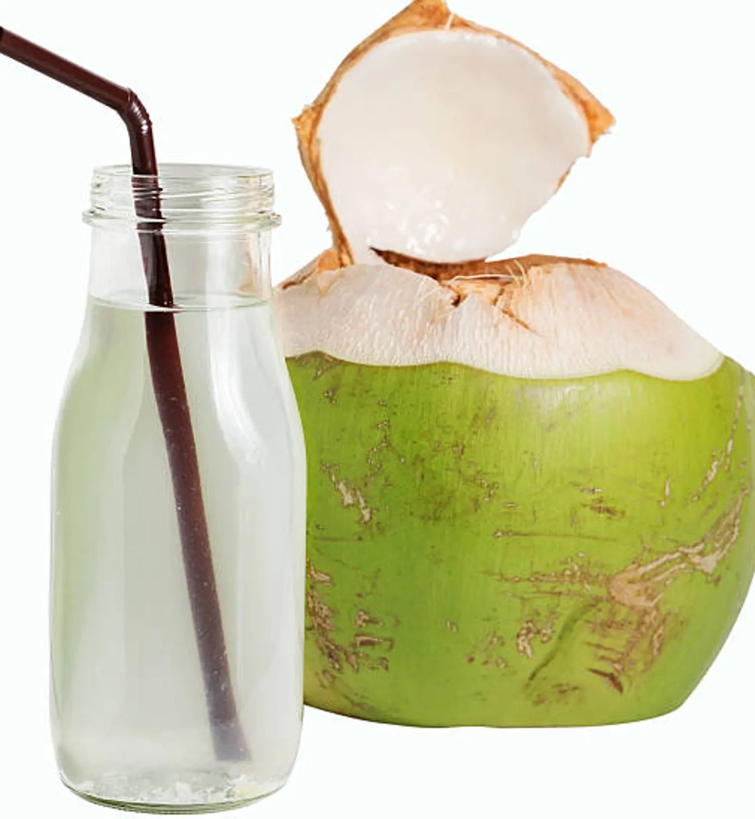 Água de coco de origem de qualidade pura para beber embalagem garrafas cliente pedido da índia