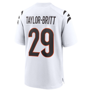 2025 Mais Vendidos Cincinnati Costurado Futebol Americano Jersey 83 Todos JR 85 C. Uniforme Masculino Johnson 29 Taylor-Britt Bengals - Product Image 6