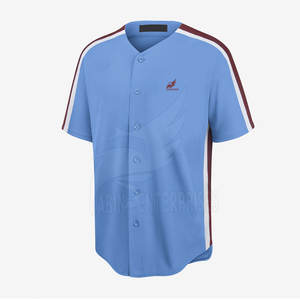 Ropa deportiva transpirable con diseño personalizable para jugadores, jersey de béisbol y softbol fabricado en Pakistán de la mejor calidad al por mayor - Product Image 2