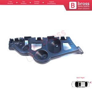 Soporte de Montaje para Parachoques Trasero Derecho BSP1251-2 para Sandero MK2 B52 B8 2012-2016 Pre-Facelift 850440810R - Product Image 3
