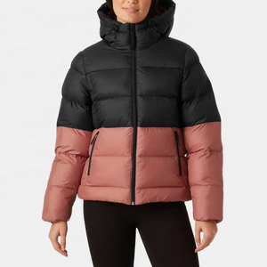2025 Nueva gran oferta de chaqueta con cremallera de burbujas de colores sólidos cortavientos Winer Puffer chaqueta de venta completa chaqueta para mujer de alta calidad - Product Image 3
