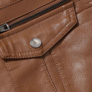 Chaquetas de hombre Mejor precio Logotipo personalizado y diseño Chaqueta de cuero de moda para hombre Hecho en Pakistán Precio razonable Alta calidad - Product Image 4