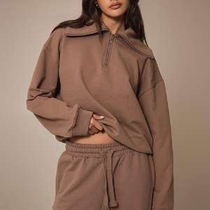 Sudadera Extra Grande Personalizable 2025 para Mujer, Cuello en V, Capucha Grande, Tejido de Punto Lavado, Informal, de Invierno, con Hombros Caídos, Sudadera con Capucha Delantera - Product Image 1