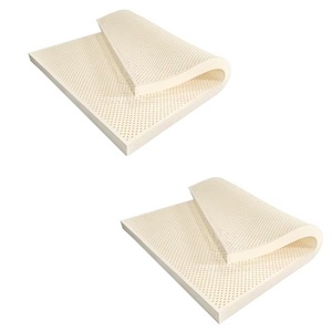 ที่นอนหรูหราขนาด5ซม. ทำจากยางธรรมชาติสำหรับวางบนพื้นสีขาวราชินีใหม่สำหรับนอนพักผ่อนสินค้าเวียดนาม - Product Image 5