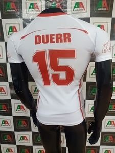 Jersey de fútbol americano bordado de talla grande transpirable estirable sublimación pantalones Pakistán hecho fotos reales soporte de fábrica - Product Image 2