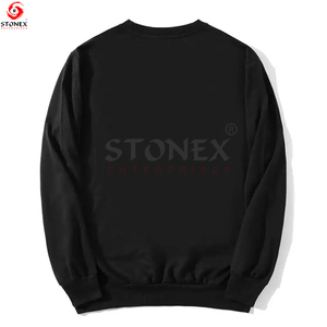 เสื้อสเวตเชิ้ตแฟชั่นผู้ชาย ผ้าฝ้ายพรีเมียม คอกลม แขนยาว สไตล์ลำลอง สตรีทแวร์ ขายส่ง รับสกรีนโลโก้และออกแบบลายพิมพ์ - Product Image 3