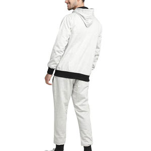 Survêtements en molleton uni sur mesure pour hommes, coupe ajustée, vêtements de sport d'été pour hommes, survêtement personnalisé pour adultes, nouveau design - Product Image 3