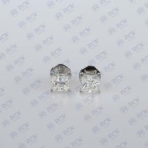 ต่างหูเพชรโมอิสสำหรับเจ้าหญิงแบบคลาสสิก925ต่างหูเงินสเตอร์ลิงต่างหูของขวัญครบรอบสำหรับเธอ - Product Image 2