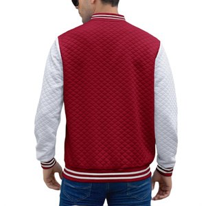 Veste universitaire Letterman de baseball à logo personnalisé pour hommes Fabricants de vêtements Veste d'hiver de baseball personnalisée Veste Letterman personnalisée - Product Image 3