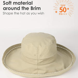 Chapeaux seau personnalisés élégants avec impression de broderie de logo Protection solaire extérieure d'été Streetwear Mode Couvre-chef OEM - Product Image 4