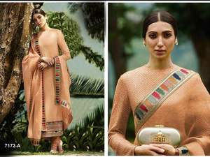 Vestido étnico indio pakistaní, trabajo de bordado pesado con secuencias, Faux Georgette Salwar Kameez, bodas, mayorista directo de Surat - Product Image 6