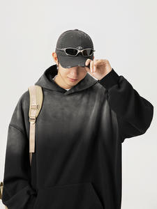 2025 Logo personnalisé hommes haute qualité lavage à l'acide sweats à capuche et sweat-shirt homme et femme Couple mode mélangé hommes sweats à capuche - Product Image 6