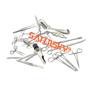 Hernia Set 30 piezas Cirugía general Instrumentos médicos Instrumentos quirúrgicos fabricados con AISI 420 - Product Image 2