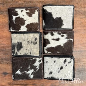 กระเป๋าสตางค์หนังวัวสุดพิเศษสำหรับผู้ชายทำมือแบบมินิมอลทำจากหนังสมาร์ทและกระเป๋าสตางค์แบบบางสำหรับผู้ชาย - Product Image 1