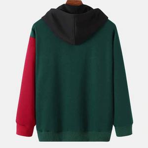 เสื้อฮู้ดกระชับสำหรับผู้ชายผ้าคอตตอนสไตล์สตรีทสไตล์100% สำหรับฤดูหนาวโลโก้แบบกำหนดเอง - Product Image 2