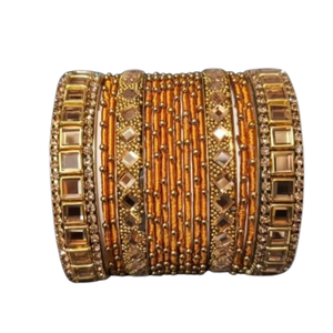 New Trending Indian Pakistani Wedding Bridal Wear Multi Color Velvet Glass Churiyan <b>Sets</b> Best Selling Women Handmade <b>Bangles</b> <b>Set</b> - Product Image 2