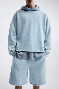 Sudadera con Capucha Personalizada para Hombre, de Alta Calidad, 100% Poliéster/Algodón, Transpirable, de Secado Rápido, Estilo Urbano, Bordada, para Otoño - Product Image 2