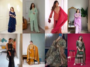 Salwar Kameez Tradicional Étnico de Seda, Ropa Casual de Boda para Todas las Temporadas - Product Image 5