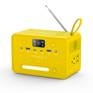 Banco de Energía de 100W 2026 con Carga Rápida PD, Batería LiFePO4 de 89.6Wh, Estación de Energía Portátil con Radio FM para Laptop, Camping y Hogar - Product Image 1