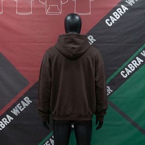 Sudaderas con Capucha de Forro Polar para Hombre, 100% Algodón, de Alta Calidad, para Invierno, Lisas, Transpirables, Colores Personalizados, Logotipo Personalizado, Venta al Por Mayor - Product Image 2