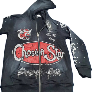 Premium Mens Hoodies <b>Sweatshirts</b> Pocket Custom Logo Embroidered Pullover 100% Cotton Fleece Winter Warm Casual Eco-Friendly - Product Image 2